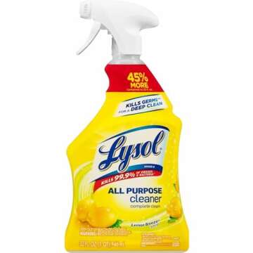 Lysol All Purpose Cleaner, Lemon Breeze, 32 oz - The Ultimate Cleaning Companion