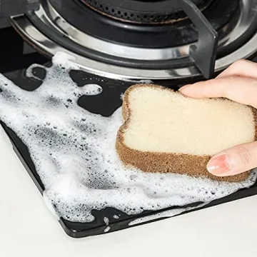 Toast Shape Scrub Sponge - Fun Kitchen Essential