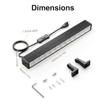 Onforu 4 Pack 42W LED Black Lights for Parties