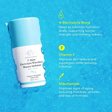 Drunk Elephant F-Balm Electrolyte Waterfacial Hydrating Mask for Women - 1.7 oz Mask