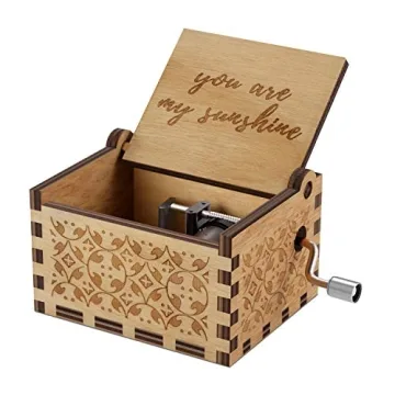 You are My Sunshine Wood Music Box Vintage Gift