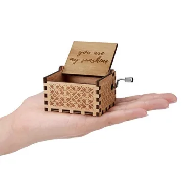You are My Sunshine Wood Music Box Vintage Gift