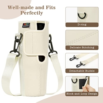 Nuovoware Water Bottle Carrier Fits Stanley 40oz Tumbler