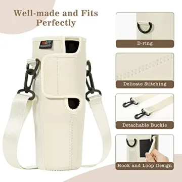 Nuovoware Water Bottle Carrier Fits Stanley 40oz Tumbler