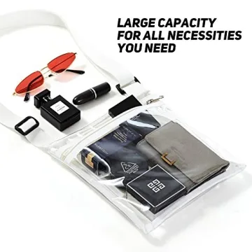 Vorspack Clear Bag Stadium Approved TPU Crossbody for Events