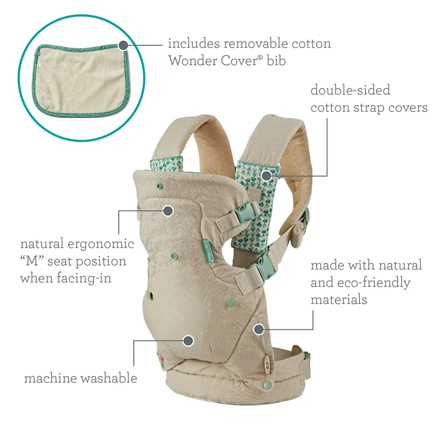 Infantino Flip 4-in-1 Nature Carrier for Parents