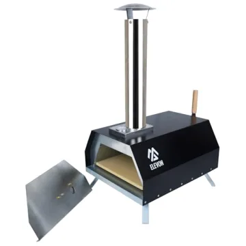 Elevon Portable Stainless Steel Pizza Maker for Fast Cooking