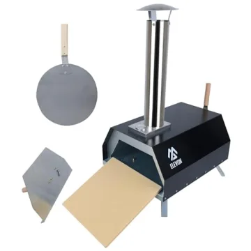 Elevon Portable Stainless Steel Pizza Maker for Fast Cooking