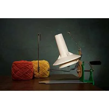 Large Capacity Yarn Winder 10-16 oz - Hand Operated Stainless Steel Yarn Ball Winder, Sturdy Yarn Spinner, Perfect for Crocheting, Durable Crochet Tools & Accessories