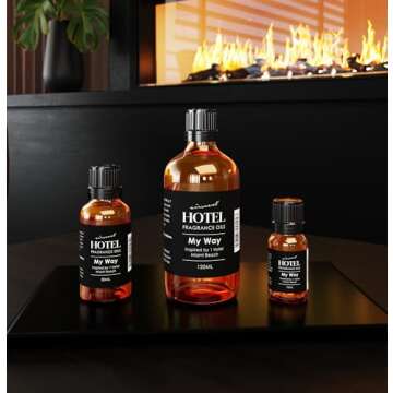 AirScent My Way Diffuser Oil Inspired by The 1 Hotel Miami Scent - Premium My Way Fragrance Oil Blend for Ultrasonic and Waterless Diffusers and Crafting - 10 mL, 0.34 fl oz Glass Dropper Bottle