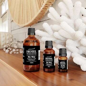 AirScent My Way Diffuser Oil Inspired by The 1 Hotel Miami Scent - Premium My Way Fragrance Oil Blend for Ultrasonic and Waterless Diffusers and Crafting - 10 mL, 0.34 fl oz Glass Dropper Bottle