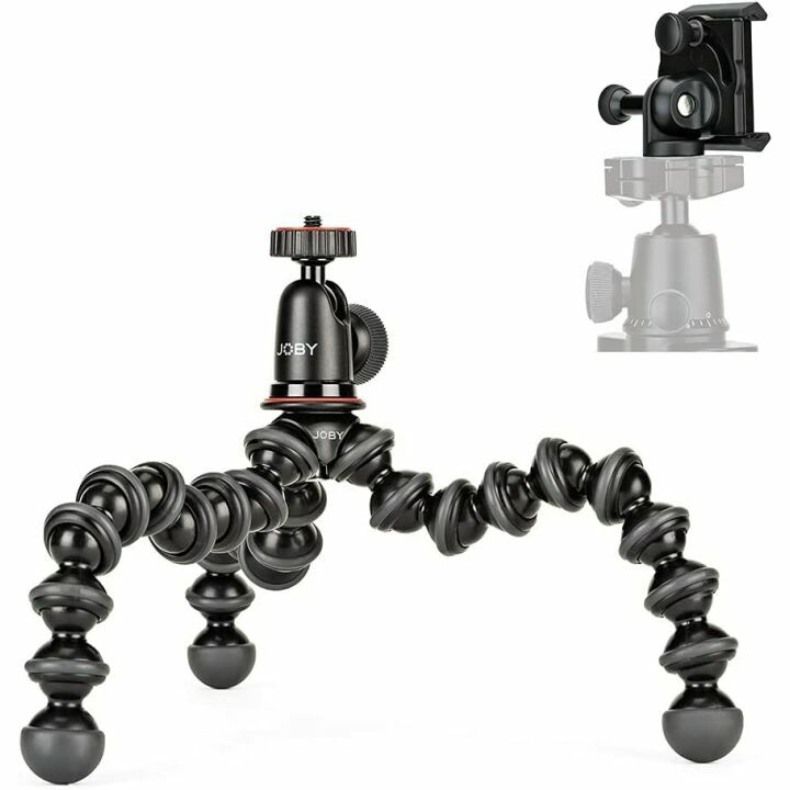 Joby GorillaPod 1K PRO Kit: Flexible Tripod & Phone Mount