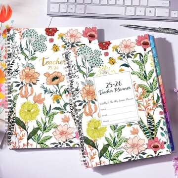 Teacher Planner 2025-2026 - Lesson Planner 2025-2026, Jul. 2025 - Jun. 2026, 8.5'' x 11'', Lesson Pl...