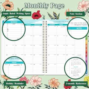 Teacher Planner 2025-2026 - Lesson Planner 2025-2026, Jul. 2025 - Jun. 2026, 8.5'' x 11'', Lesson Plan Book, Weekly and Monthly Homeschool Planner, Academic Planner 2025-2026 with Inspirational Quotes