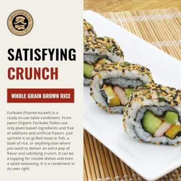 Muso From Japan - Green Nori Seaweed Furikake, Vegan-Friendly, No Additives, USDA Organic Seasoning for Rice, Sushi, Salads - 2.5 oz Pack of 1