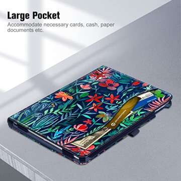 Fintie Case for iPad 9th / 8th / 7th Generation (2021/2020/2019) 10.2 Inch - [Corner Protection] Multi-Angle Viewing Stand Cover with Pocket & Pencil Holder, Auto Sleep Wake, Jungle Night