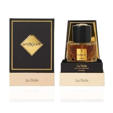 Khadlaj La Fede Intoxicate Eau de Parfum Spray for Unisex, 3.4 Ounce