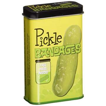 Accoutrements Pickle Bandages for Gag Gifts and Fun