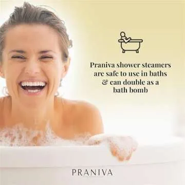 Organic Lemongrass Shower Steamers for Men & Women