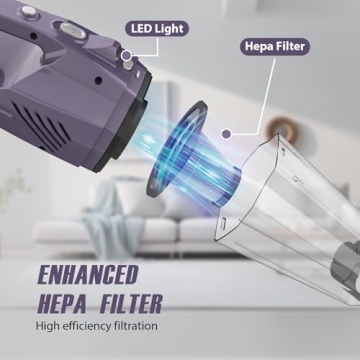 Bossdan Cordless Handheld Vacuum Cleaner for Home and Car