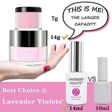 Dip Powder Nail Kit (Clear-White-Pink)