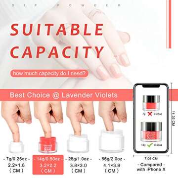 Dip Powder Nail Kit (Clear-White-Pink)