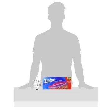 Durable Ziploc Gallon Food Storage Bags for Kitchen Needs