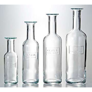 Luigi Bormioli 16.9 fl oz Bottle - Italian Glass Elegance