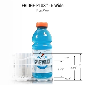 Fridge-Plus Drink Organizer for Easy Beverage Storage