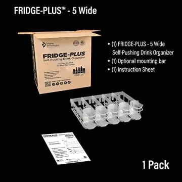Fridge-Plus Drink Organizer for Easy Beverage Storage