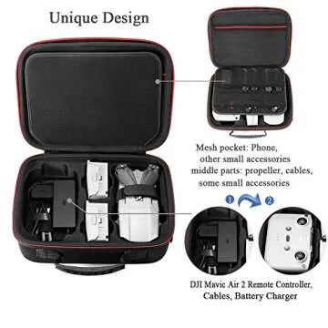 Durable Hard Storage Case for DJI Air 2S and Mavic Air 2