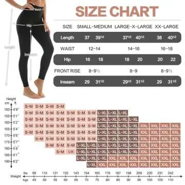 4 Pack High Waisted Tummy Control Leggings - Stylish & Durable
