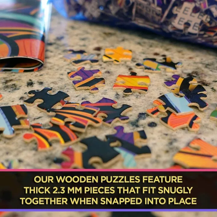 BRIDOOK GAMES 1000 Piece Jigsaw Puzzle for Family Fun