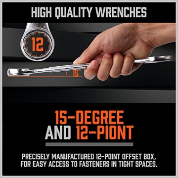 Buy HORUSDY 26-Piece Wrench Set | SAE and Metric Combination