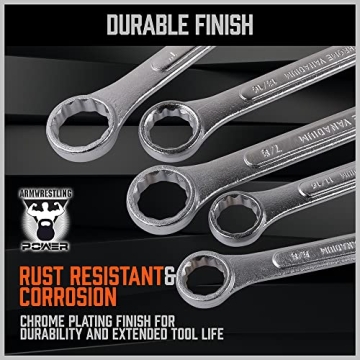 Buy HORUSDY 26-Piece Wrench Set | SAE and Metric Combination