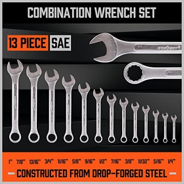 Buy HORUSDY 26-Piece Wrench Set | SAE and Metric Combination