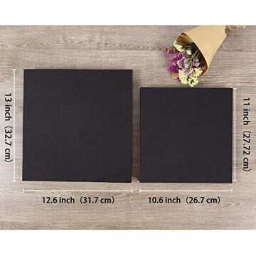 Vienrose Large Photo Album Self Adhesive for 4x6 5x7 8x10 Pictures Scrapbook Album DIY Scrap Book 40 Sticky Pages with A Metallic Pen