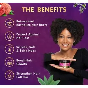 Blaq Luxury Sage & Lychee Hair Masque for Healthier Hair