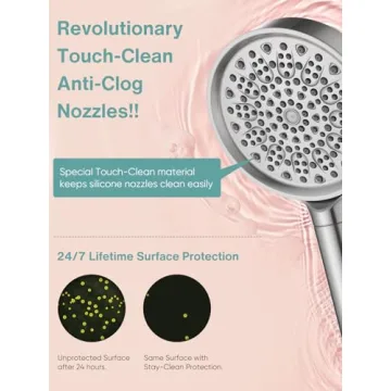 Cobbe Filtered Shower Head with 6 Spray Modes