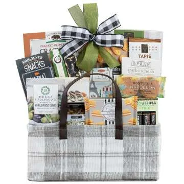 Gourmet Wine Country Gift Basket for Food Lovers