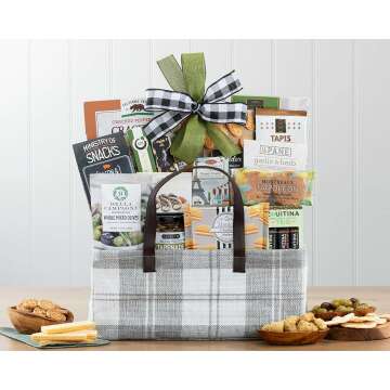 Gourmet Wine Country Gift Basket for Food Lovers