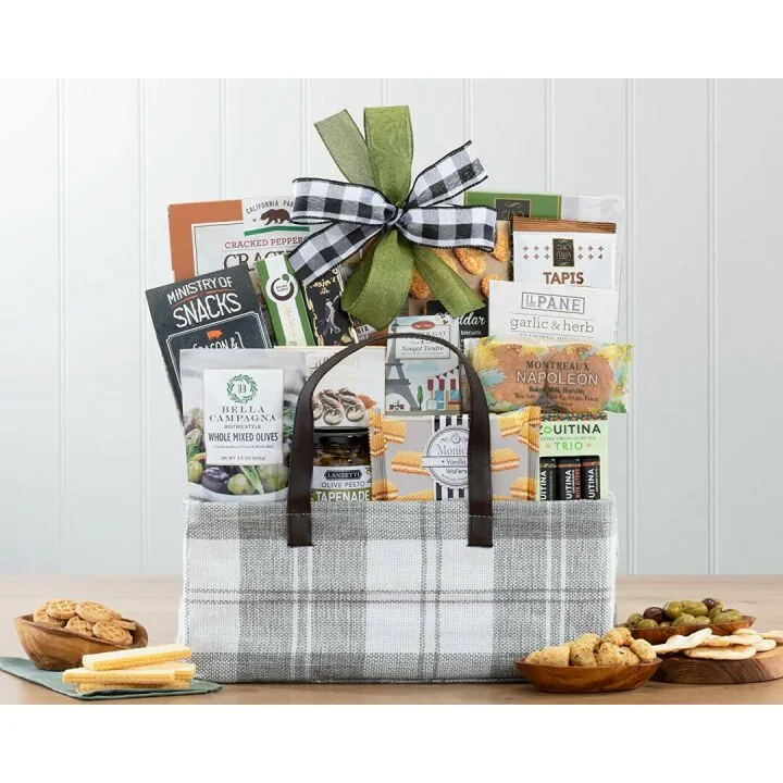 Gourmet Wine Country Gift Basket for Food Lovers