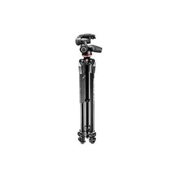 Manfrotto 290 Xtra 3-Section Aluminum Tripod with 804 3-Way Pan and Tilt Head
