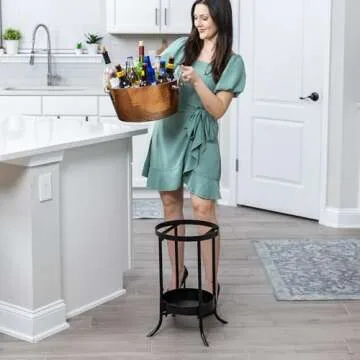 BREKX Insulated Drink Tub with Stand for Parties