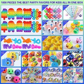 Navona(150Pcs)Fidget Toys Pack for Kids Stress Relief,Birthday Party Favors,Autism Sensory Toys,prize box toys for kids classroom,Carnival Prizes,Treasure Box Pinata