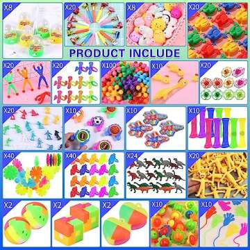 Navona(150Pcs)Fidget Toys Pack for Kids Stress Relief,Birthday Party Favors,Autism Sensory Toys,prize box toys for kids classroom,Carnival Prizes,Treasure Box Pinata