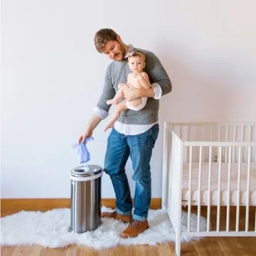 Ubbi Lavender Scented Disposable Diaper Sacks, 200 Count