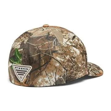 Columbia Unisex Collegiate PHG Camo Ballcap - Realtree Edge Camo, Small/Medium