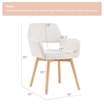 Versatile YEEFY Desk Chair for Home Office & Vanity