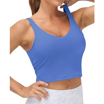 Women's Longline Sports Bra for Comfortable Workouts